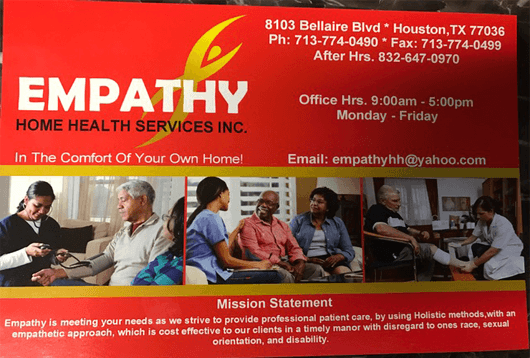 Empathy Home Health Service Inc