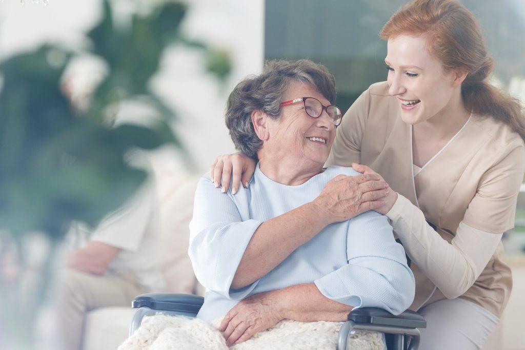 Image of Caregiver and Patient