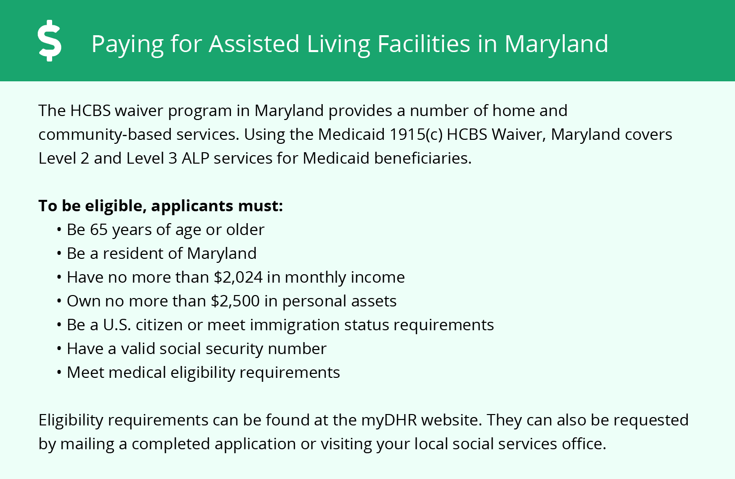 Financial Assistance for Assisted Living in Baltimore