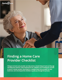 Finding a Home Care Provider Checklist