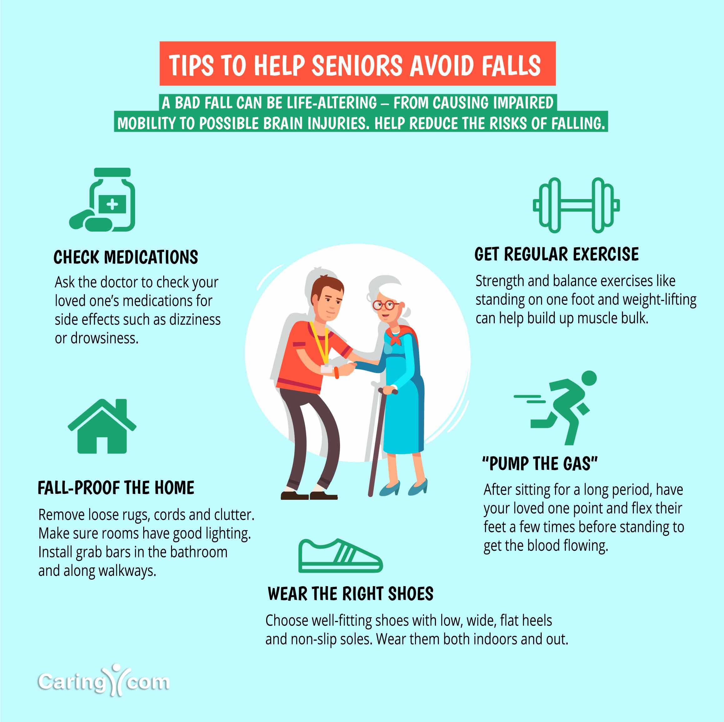 Fall prevention tips to avoid injury